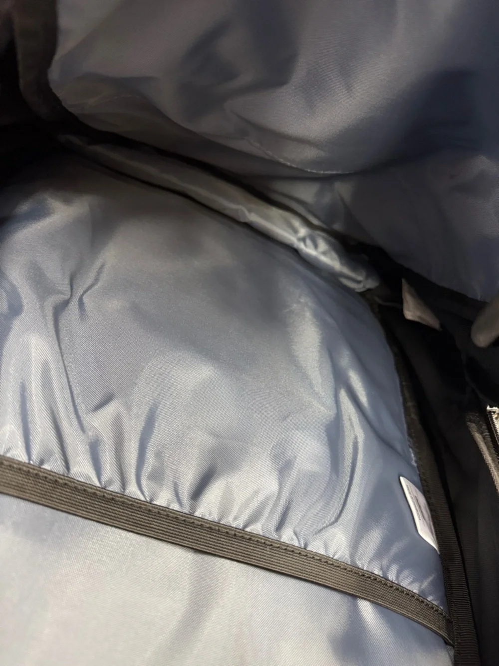 adidas Black Backpack with White Stripe Accents - Picture 6 of 8
